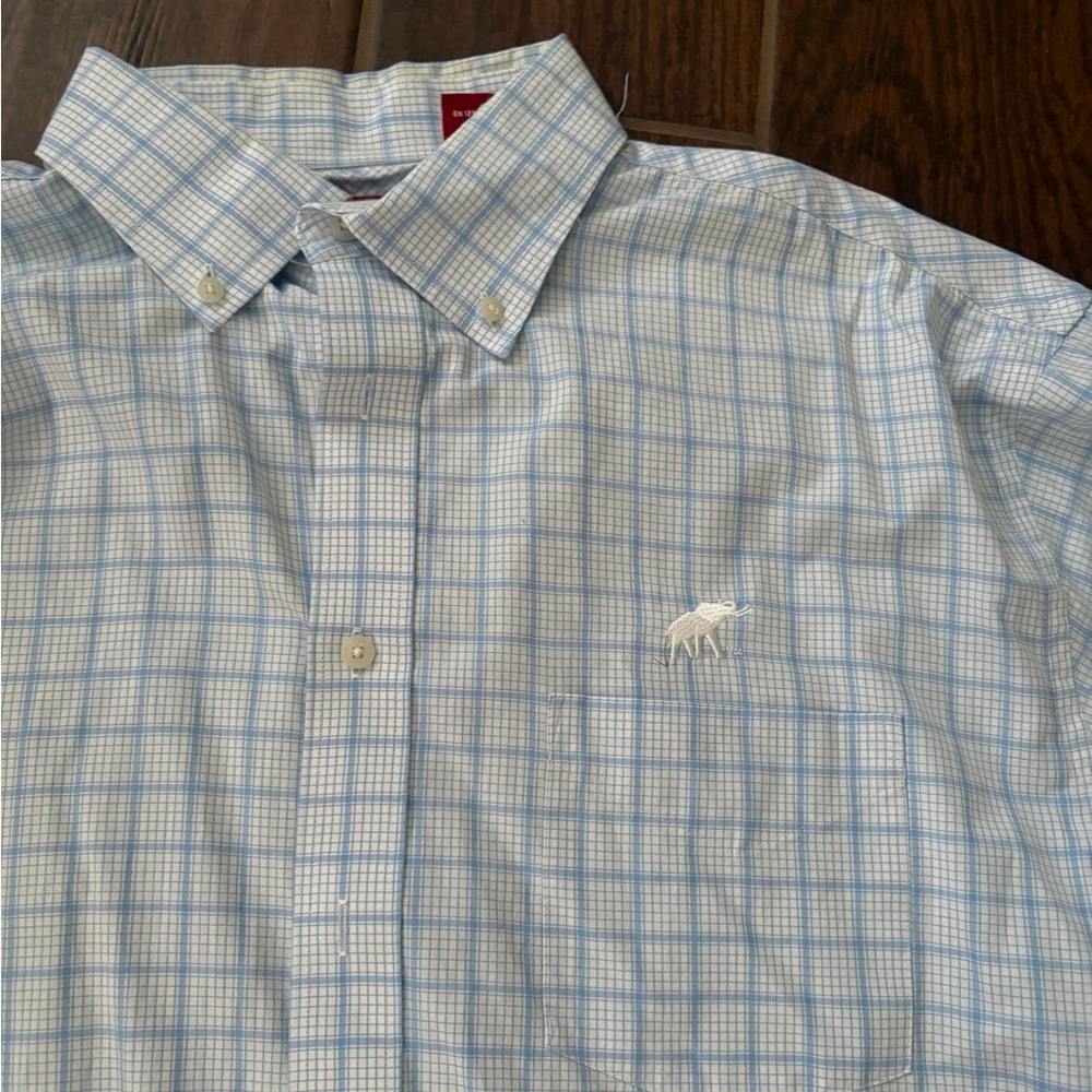 Alabama Tuskwear brand Men's Blue Checkered Shirt size xl